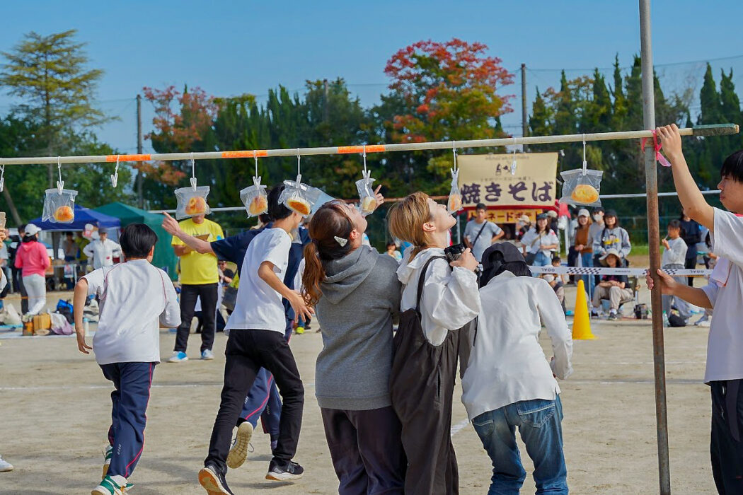 大運動会 パン食い競争